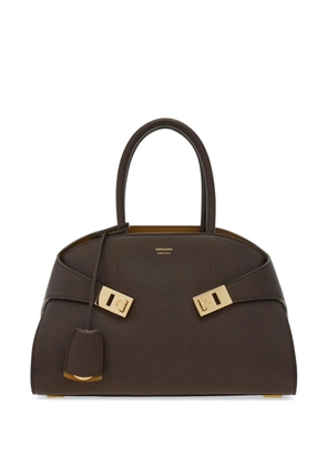 Ferragamo medium Hug bag - Brown