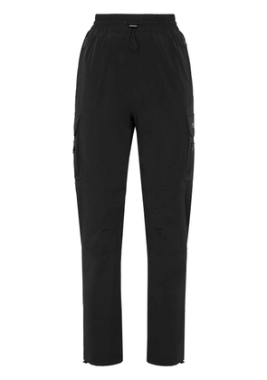 Plein Sport logo-print track pants - Black