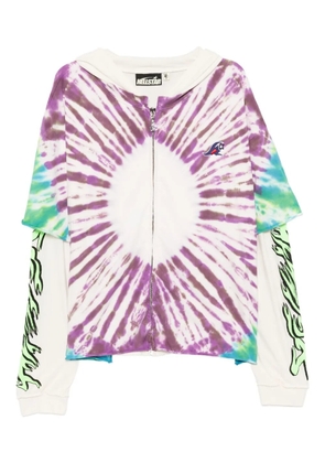 HELLSTAR tie-dye hoodie - Purple