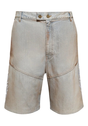 Warren Lotas cotton denim shorts - Blue