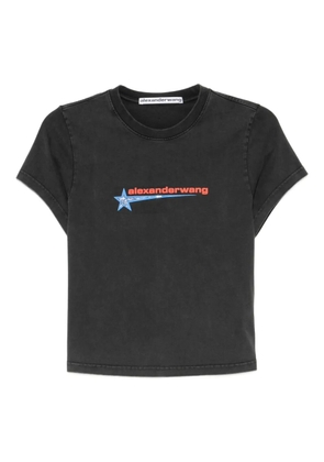 Alexander Wang Hotfix Star T-shirt - Grey