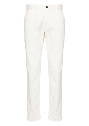 Incotex tapered-leg cotton chino trousers - Neutrals