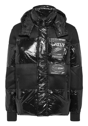 Plein Sport Global Express padded jacket - Black