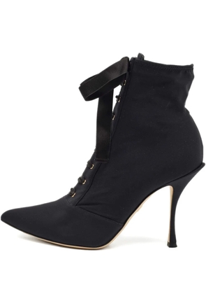Dolce & Gabbana Pre-Owned Lori lace-up boots - Black