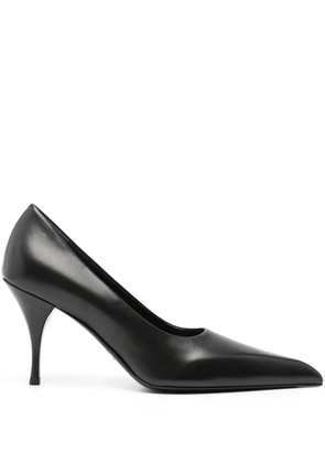 Prada 85mm leather pumps - Black