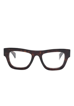 Gucci Eyewear geometric-frame glasses - Black