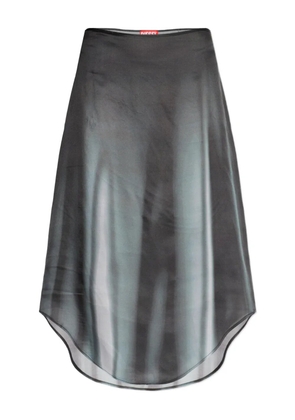 Diesel O-Tavy print skirt - Grey