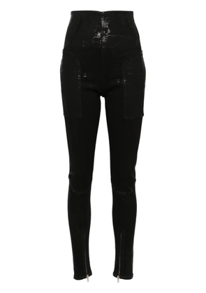 Rick Owens DRKSHDW high-rise skinny jeans - Black