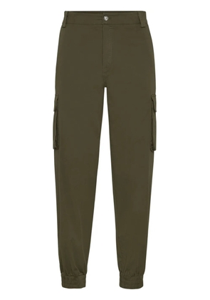 Philipp Plein tapered cargo trousers - Green
