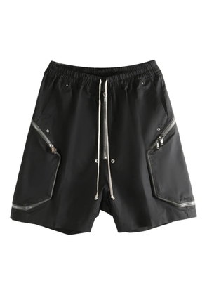 Rick Owens Blixa Bela zip-pocket shorts - Black