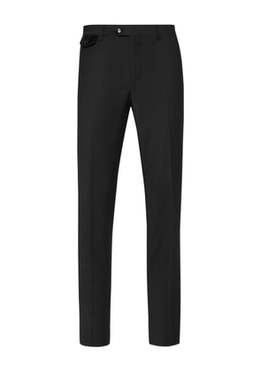Billionaire Classic Gold velvet-pocket trousers - Black