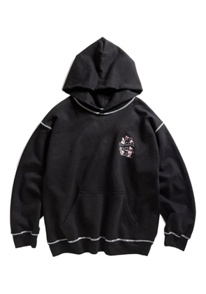 Anti Social Social Club logo-print hoodie - Black