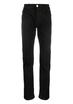 Billionaire mid-rise straight-leg jeans - Black
