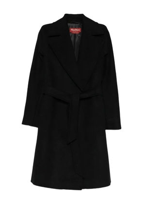 Max Mara Dravenna belted coat - Black