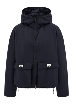 Ferragamo hooded jacket - Black
