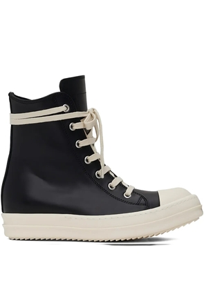 Rick Owens lace-up high-top sneakers - Black