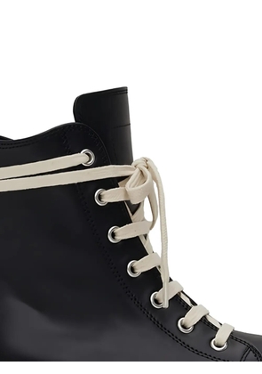 Rick Owens lace-up high-top sneakers - Black