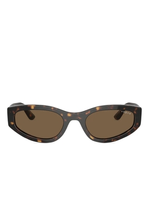 Vogue Eyewear tortoiseshell geometric sunglasses - Brown
