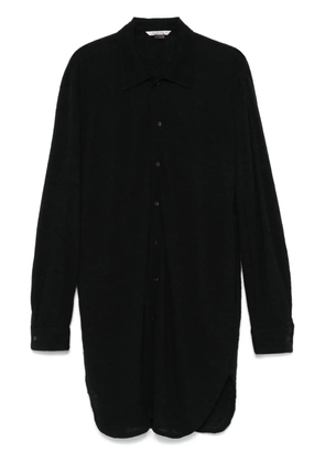 CHIAHUNG SU textured shirt - Black