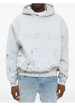 Purple Brand studded camouflage sweatshirt - Grey
