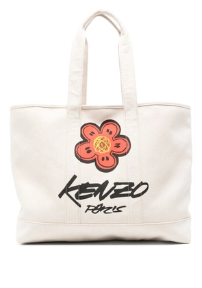 Kenzo x Futura 2000 Kenzo Utility Boke flower-print tote bag - Neutrals