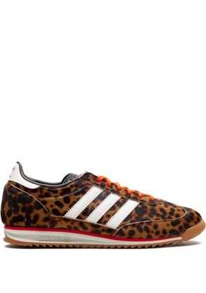 adidas SL 72 OG 'Dark Brown/Off White/Semi Impact Orange' sneakers