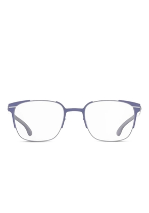 Ic! Berlin Alfie rectangle-frame glasses - Blue