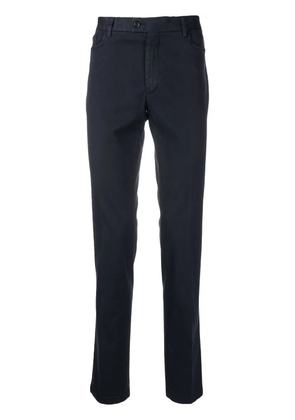 Billionaire classic cotton straight leg trousers - Blue