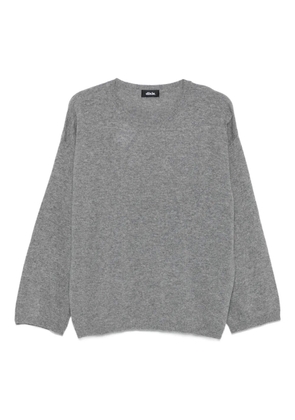 DIXIE crew-neck long-sleeve sweater - Grey