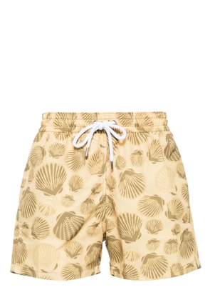 Frescobol Carioca shell sport swim shorts - Yellow