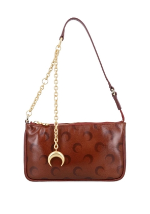 Marine Serre Strike mini bag - Brown