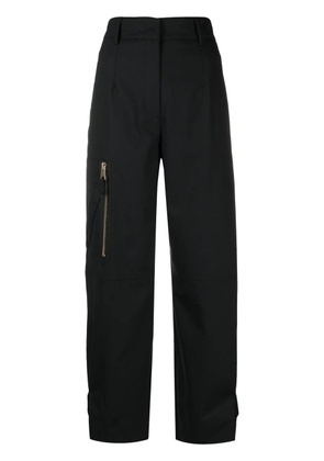 Blanca Vita tapered-leg cargo trousers - Black