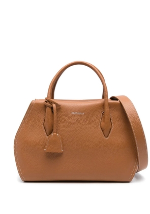 Coccinelle small Lord tote bag - Brown