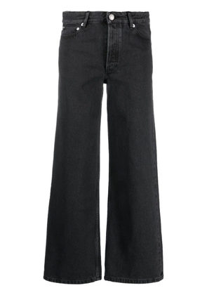 A.P.C. mid-rise cropped jeans - Black