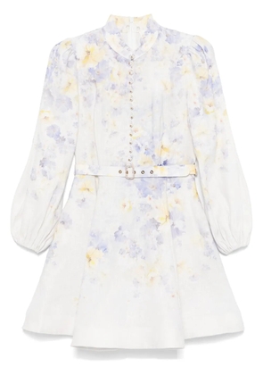 ZIMMERMANN Crush mini dress - Purple