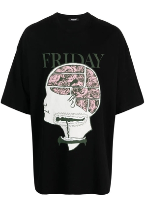 Undercover graphic-print cotton T-shirt - Black