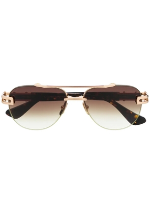 Dita Eyewear Grand-Evo Two pilot-frame sunglasses - Brown