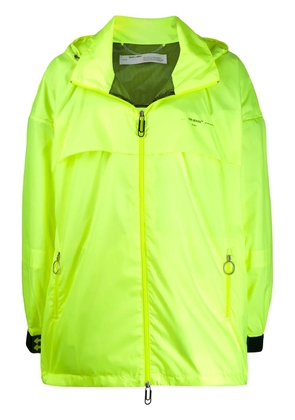 Off-White paper clip lightweight jacket - Yellow