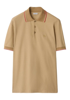 Burberry cotton polo shirt - Neutrals