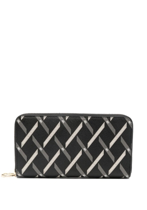 Armani Exchange logo-print wallet - Black