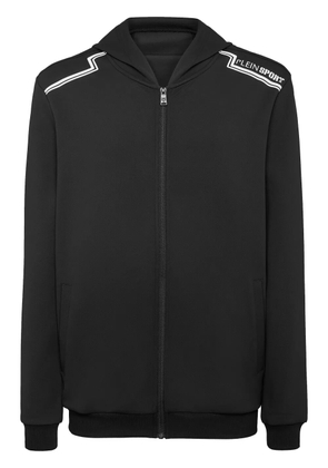Plein Sport zip-down hoodie - Black