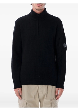 C.P. Company zip-neck sweater - Black