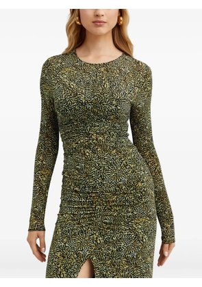 ISABEL MARANT ruched blouse - Black