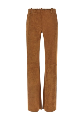 Stouls Oswald elastic waistband trousers - Brown