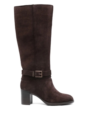TAMARIS 65mm buckled knee-high boots - Brown