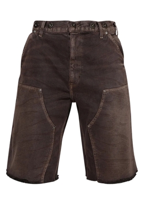 HELLSTAR cotton shorts - Brown