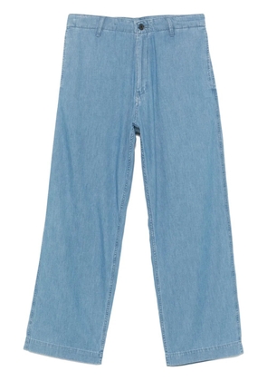 Emporio Armani straight-leg trousers - Blue