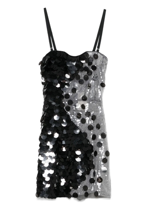 Nensi Dojaka sequined mini dress - Black