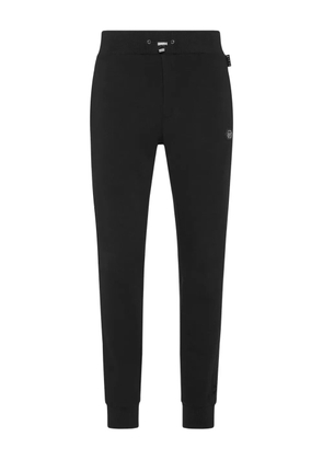 Philipp Plein skull-studded track pants - Black