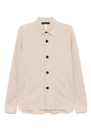 Harris Wharf London long-sleeved shirt - Neutrals